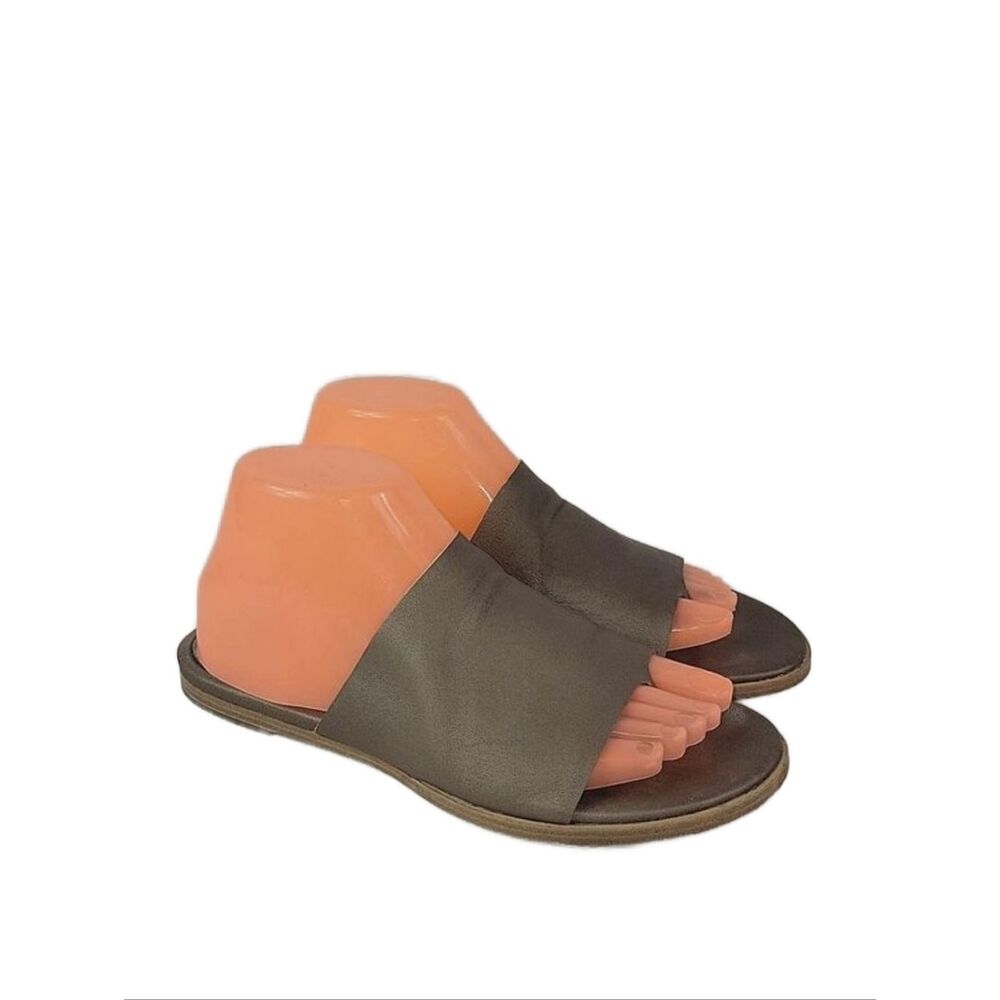 Eileen Fisher Ty Edge Metallic Leather Women's Sandals